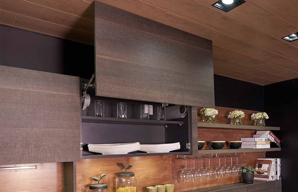 Quality cabinet metalwork and parts ensure smooth daily operation in kitchen: